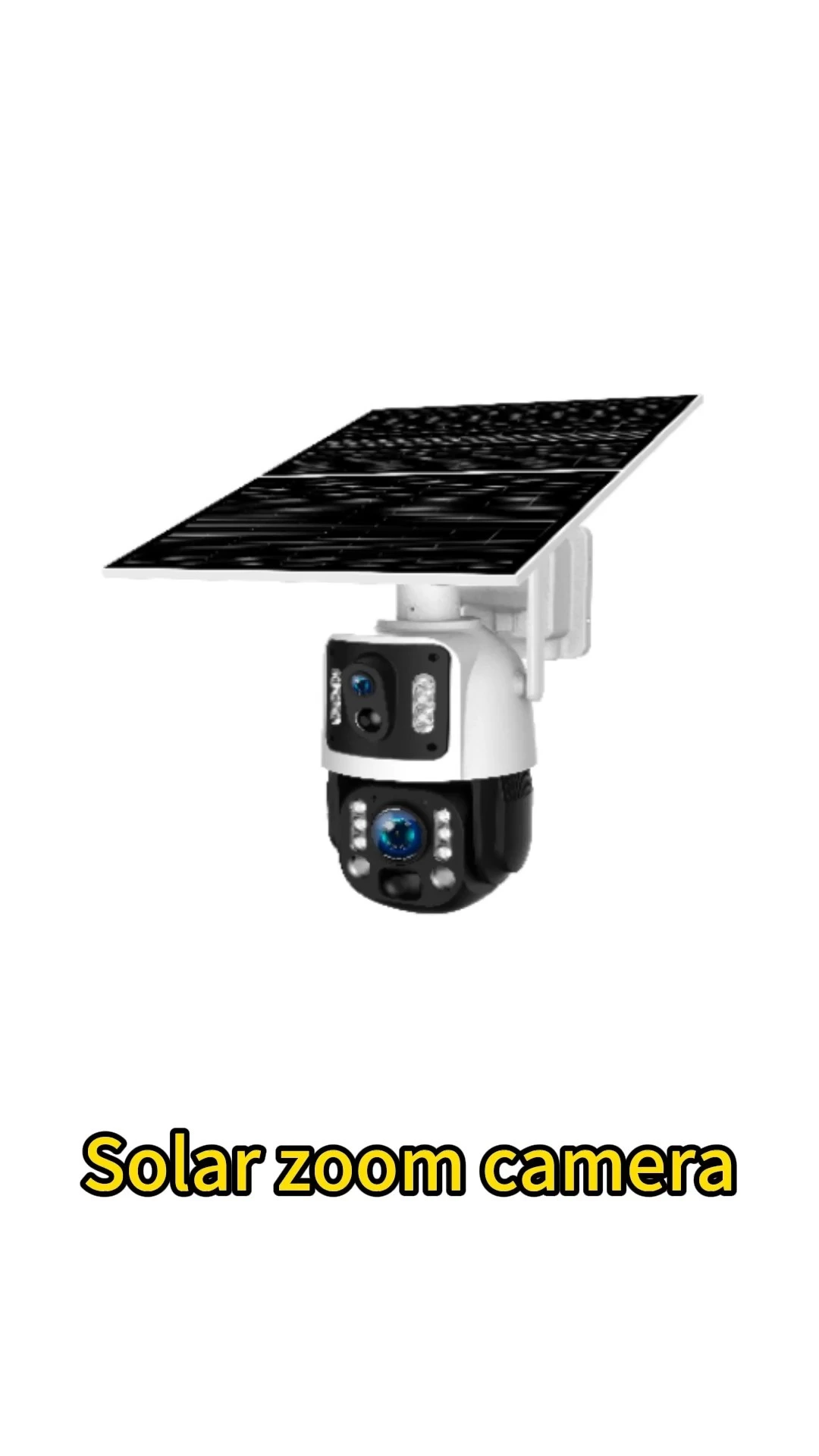 36x Zoom 20W Solar Security Camera - Dual-Lens, 4G/WiFi, Human Tracking, Color Night Vision, PTZ 1