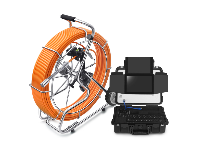 23mm self-leveling 60m 9mm Pipe Sewer Camera System 1