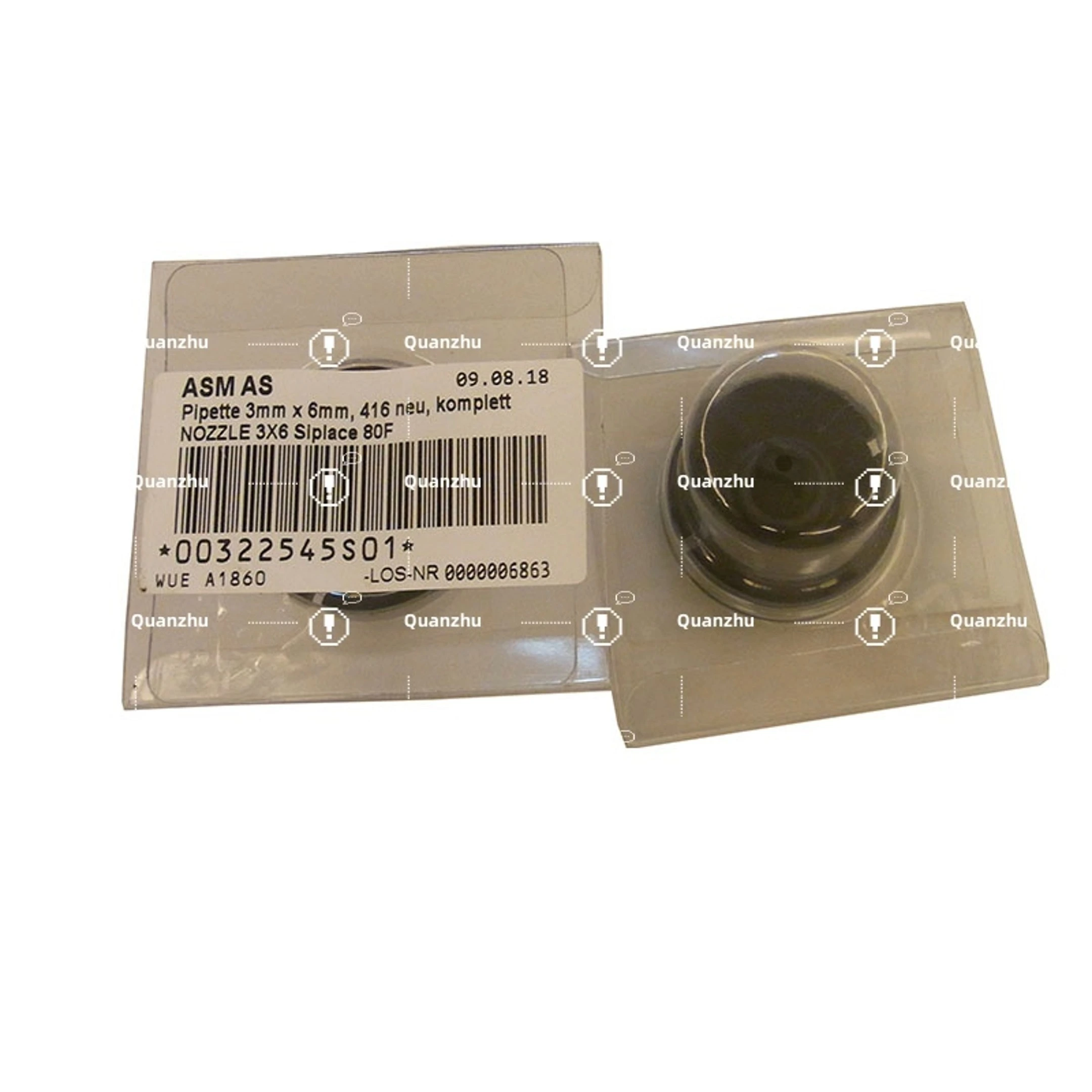 SMT Siemens Nozzle 416-00322545S01 หัวฉีดตำแหน่งที่มีความแม่นยำสูงสำหรับ Siemens Siplace Machines 1