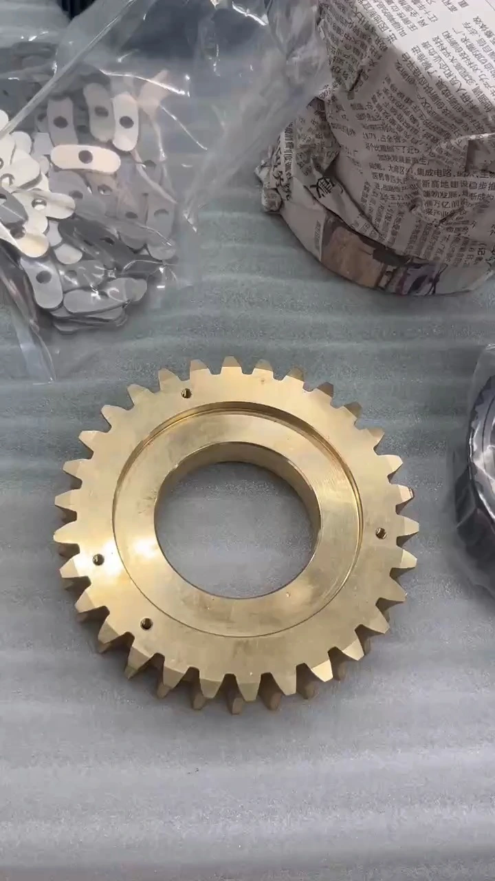 Custom CNC-machined High-precision Helical Gears 1