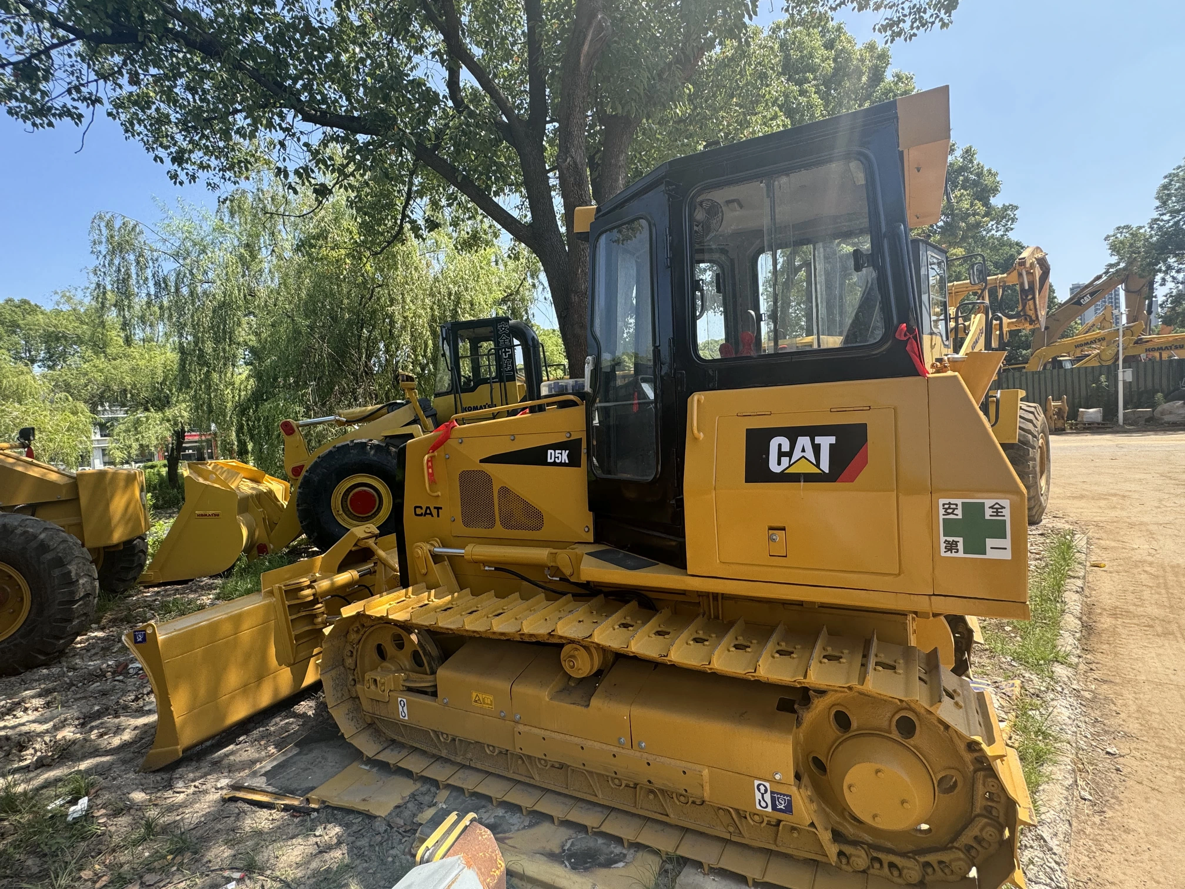 2020 CAT D5K usó bulldozer Dozer Dozer alta calidad en Shanghai Yard 1