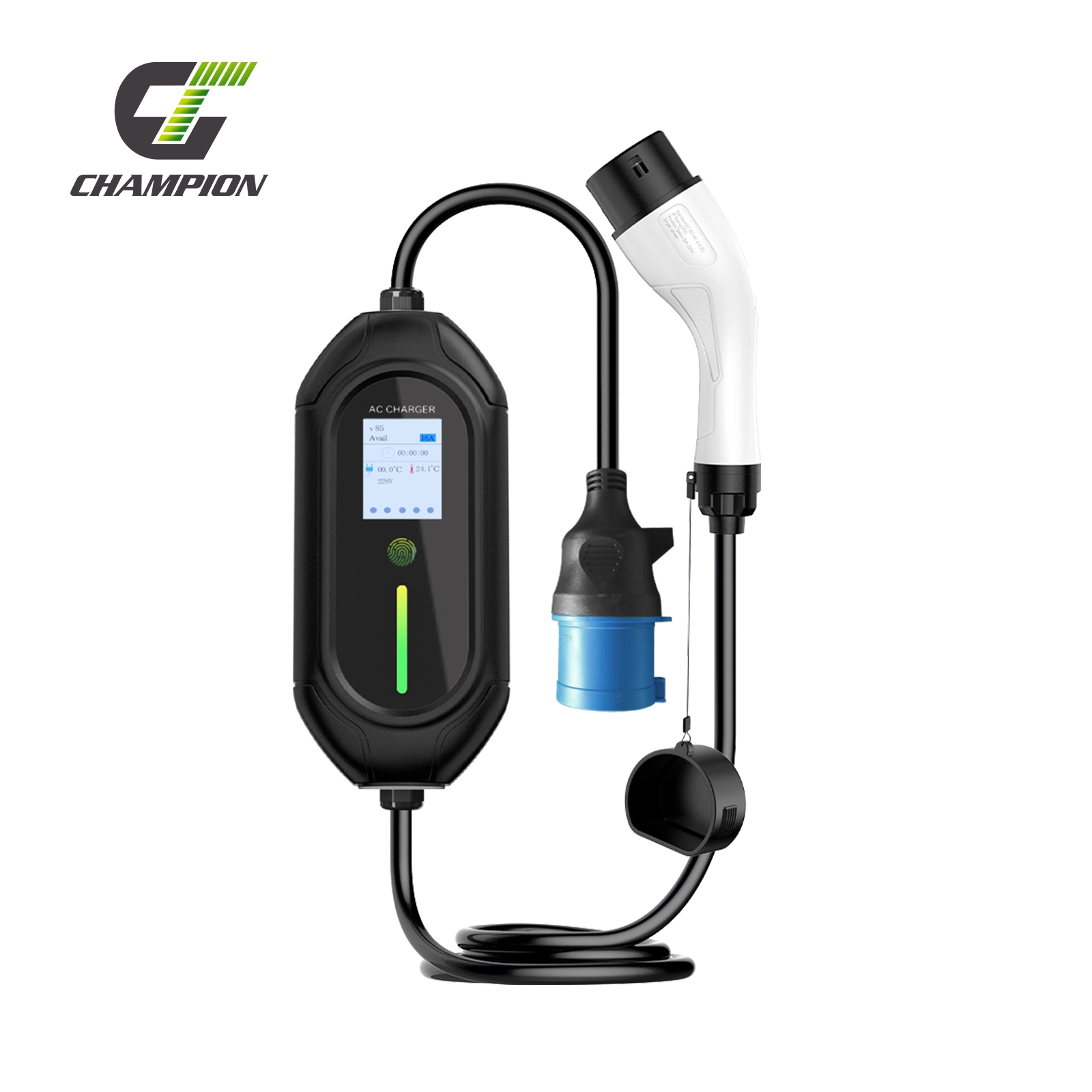 AC portable ev charger 3.5kw/7kw/11kw/22kw 1