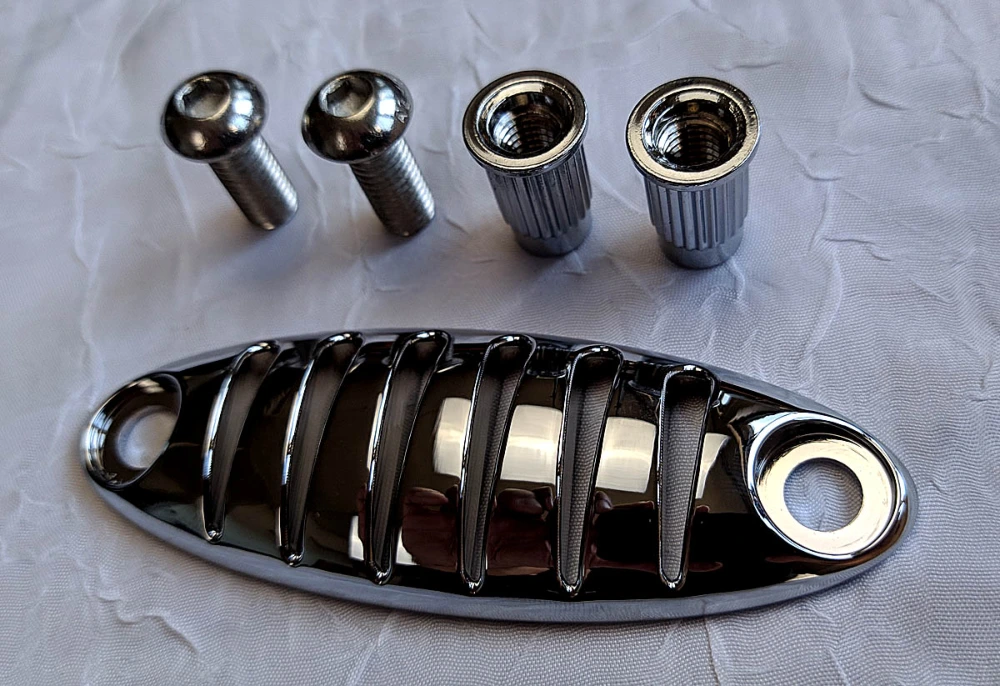 CNC machining custom guitar parts 1
