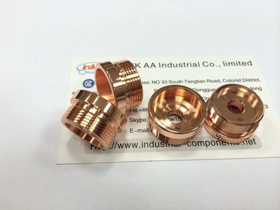 Customized small purple copper parts 1