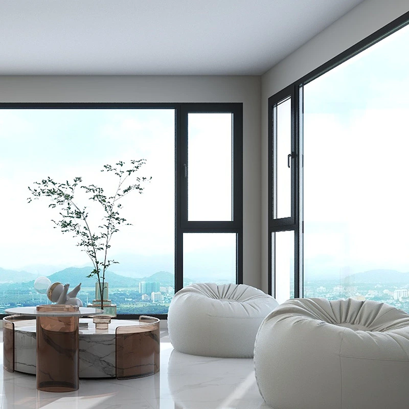 Customized Aluminum windows and Doors Factory Double Tempered Glass Casement Window Aluminium Casement windows 1