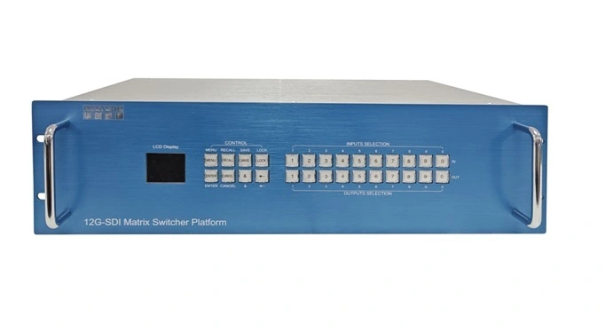 12G-SDI 48x48 matrix switcher 1