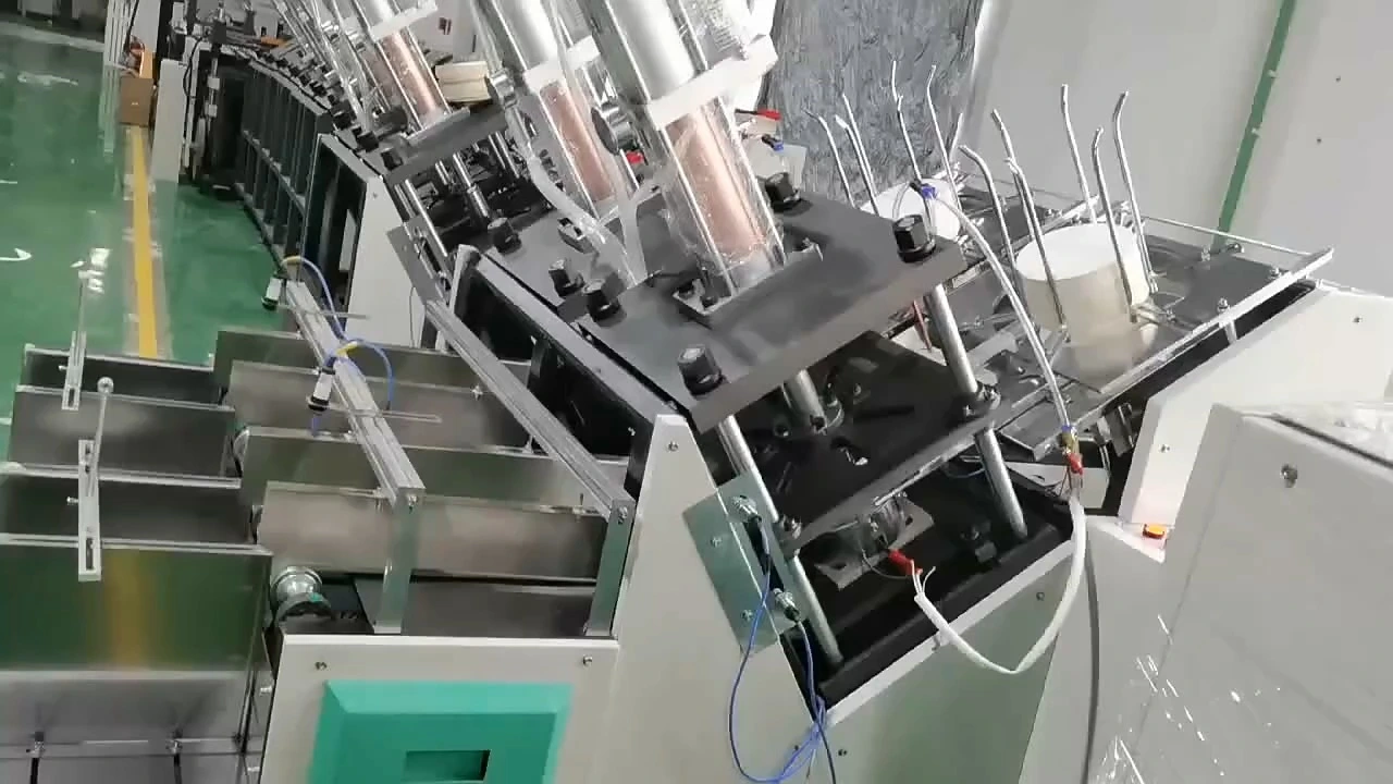 Machaca de producción de placas de aluminio automático Bandeja de pastel hidráulico formando placa de papel desechable 1