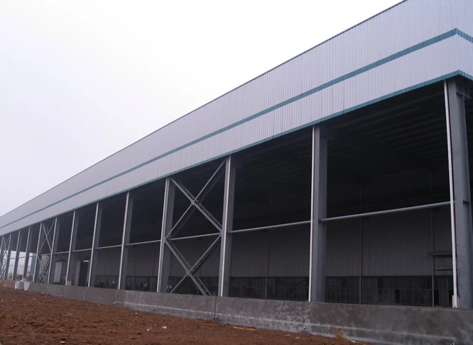 Light Weight Prefabricated Steel Structure Industrial Metal Workshop Frame Building 1