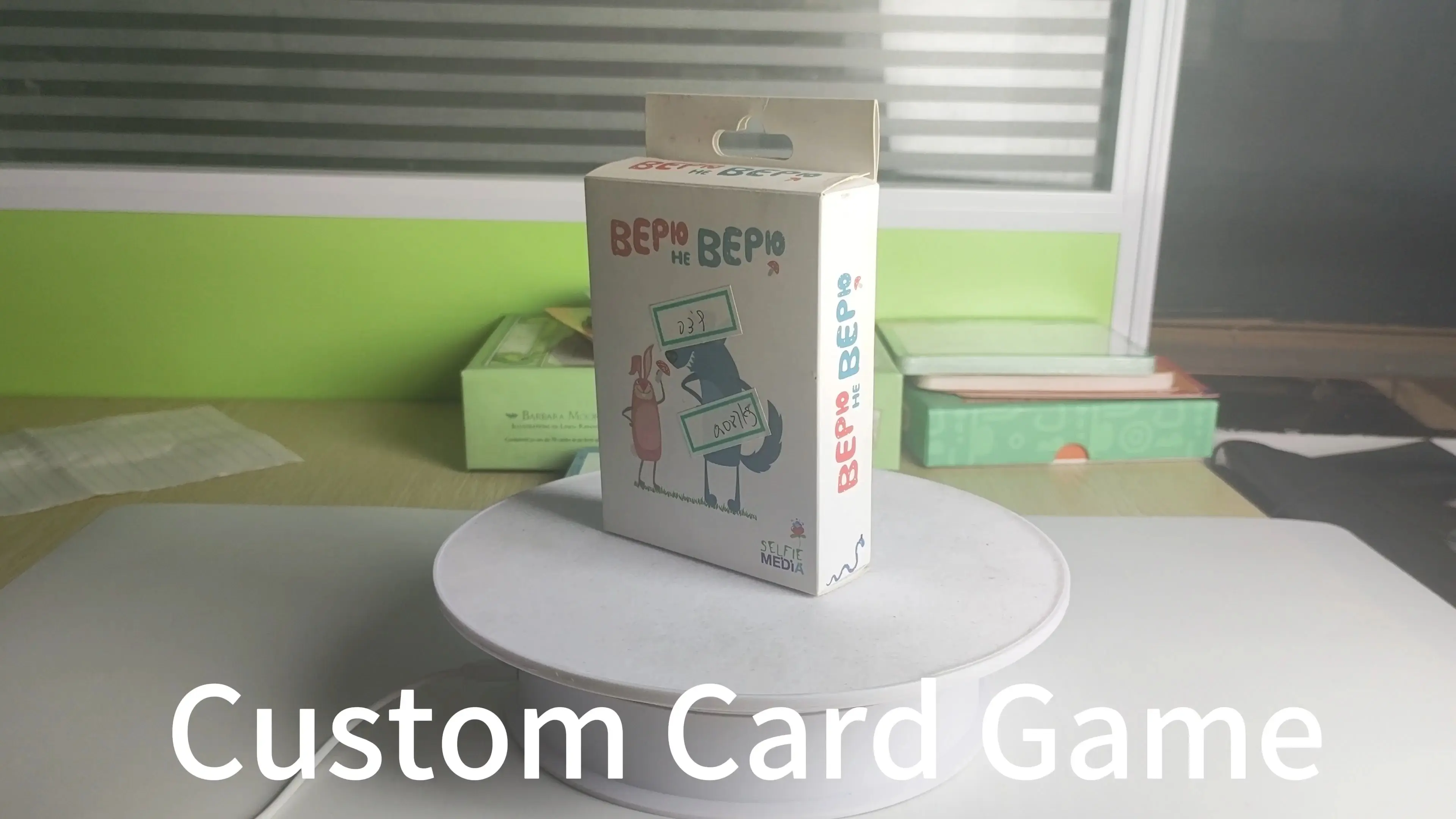 Верю н верю Animal - Juego de cartas ruso temático para niños & Familias 1