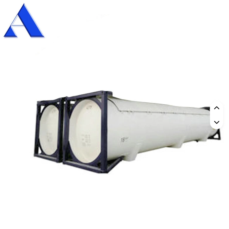 Криогенный контейнер-цистерна ISO UN T50 52,5 куб. м длиной 40 футов для хранения жидкого кислорода 1