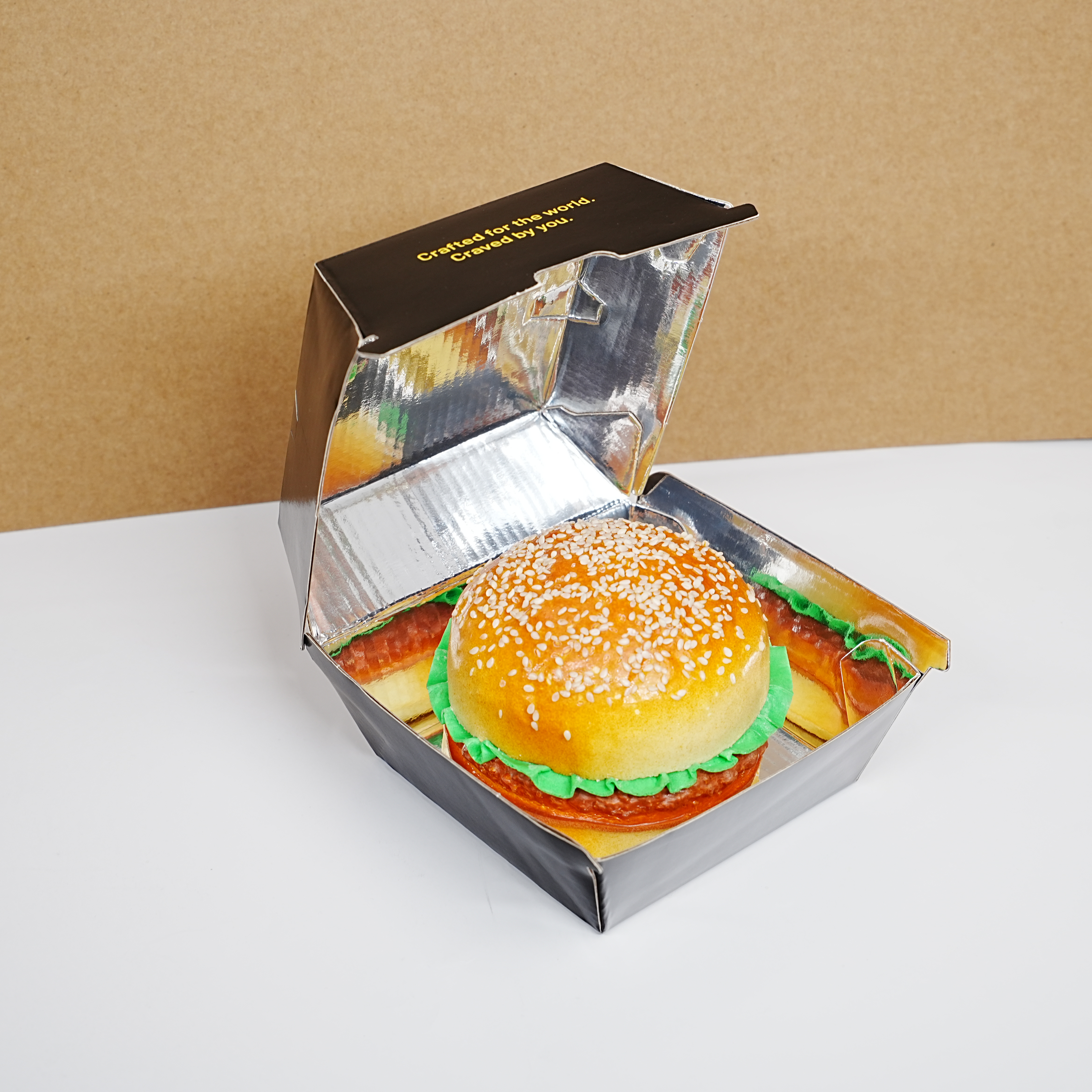 Caja de hamburguesas personalizada Welm Eco 4