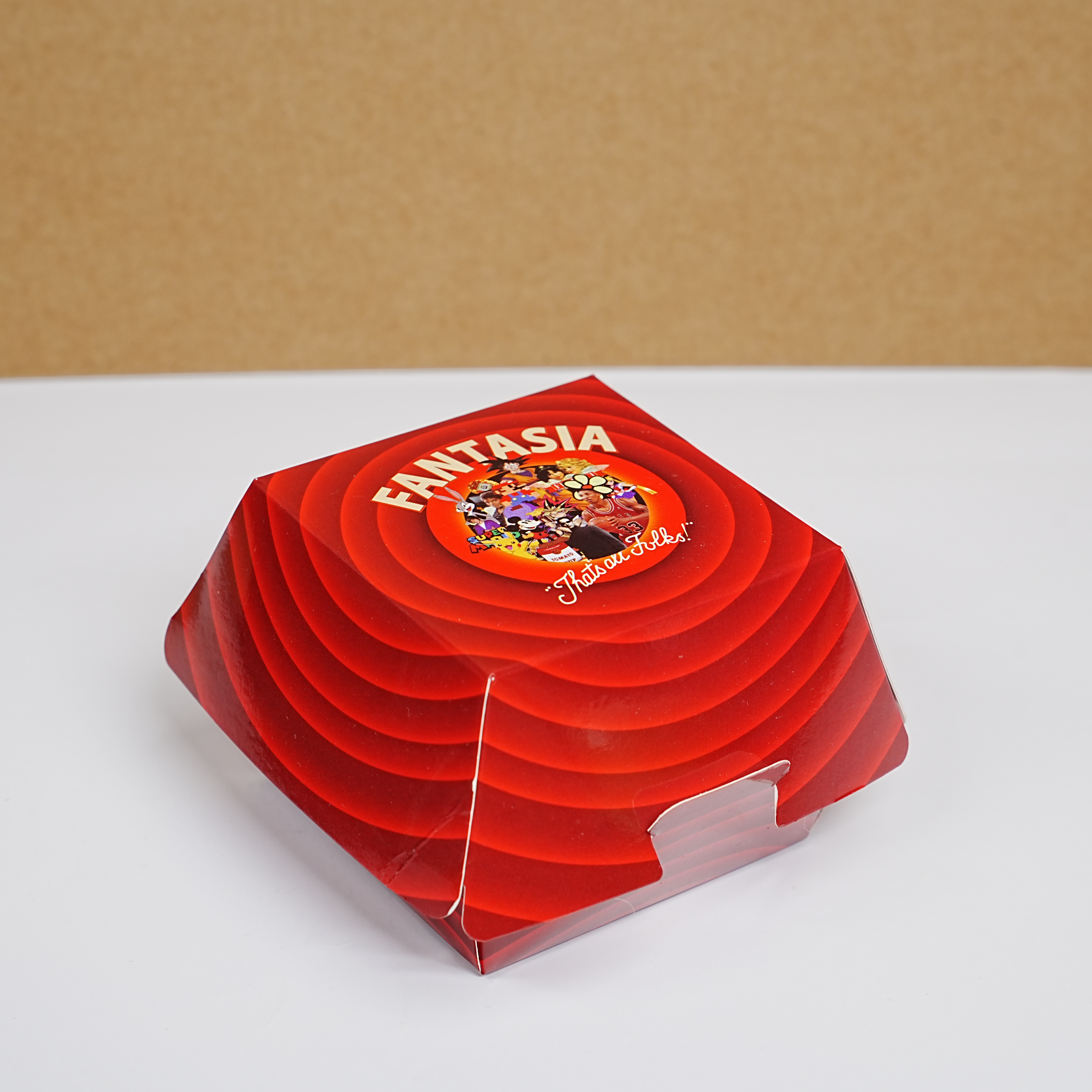 Caja de hamburguesas de logotipo impresa WELM CAJA BIODEGRADABLE BIODEGRADABLE Caja de comida para llevar 4