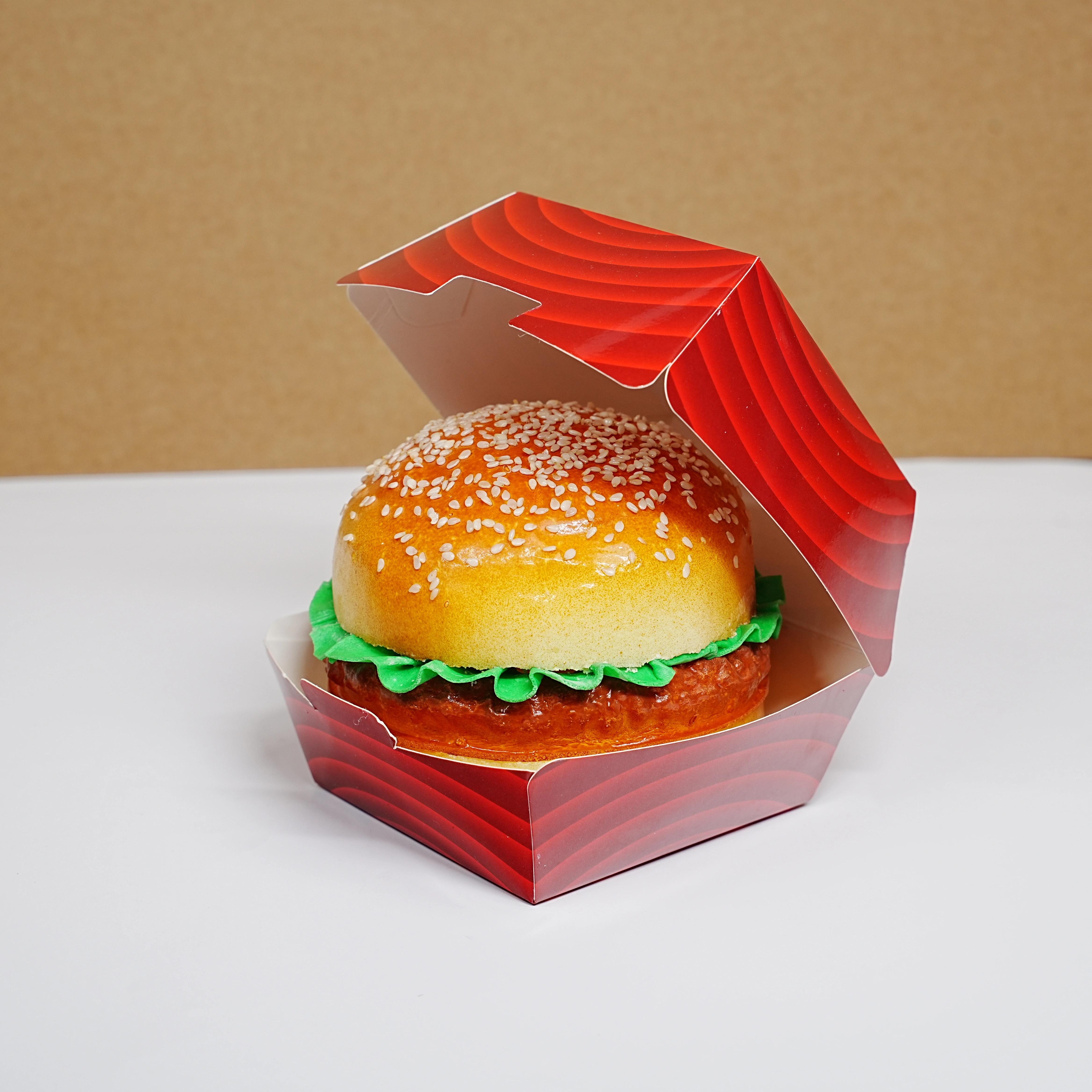 Welm custom printed logo burger box biodegradable fast food takeaway box 1