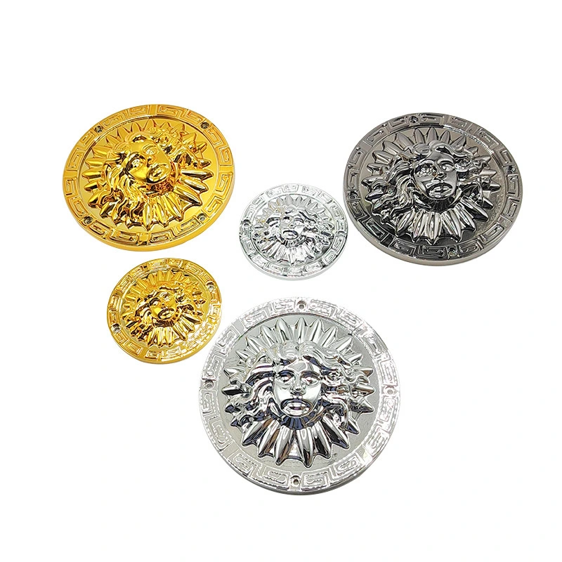 Medusa Head Plastic Furniture Decorative Bouton - Circular Mythological Accent 1