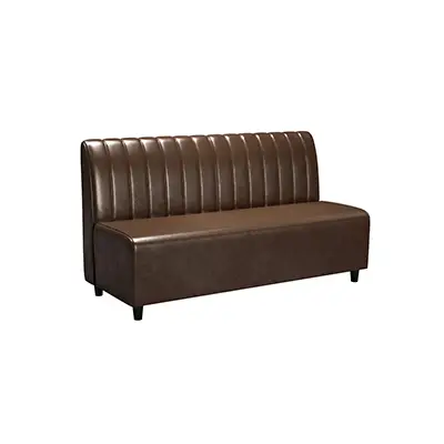 GCON GS-001 Moderne lederen gestoffeerde bank voor Restaurant Cafe Bar Grill Bistro 1