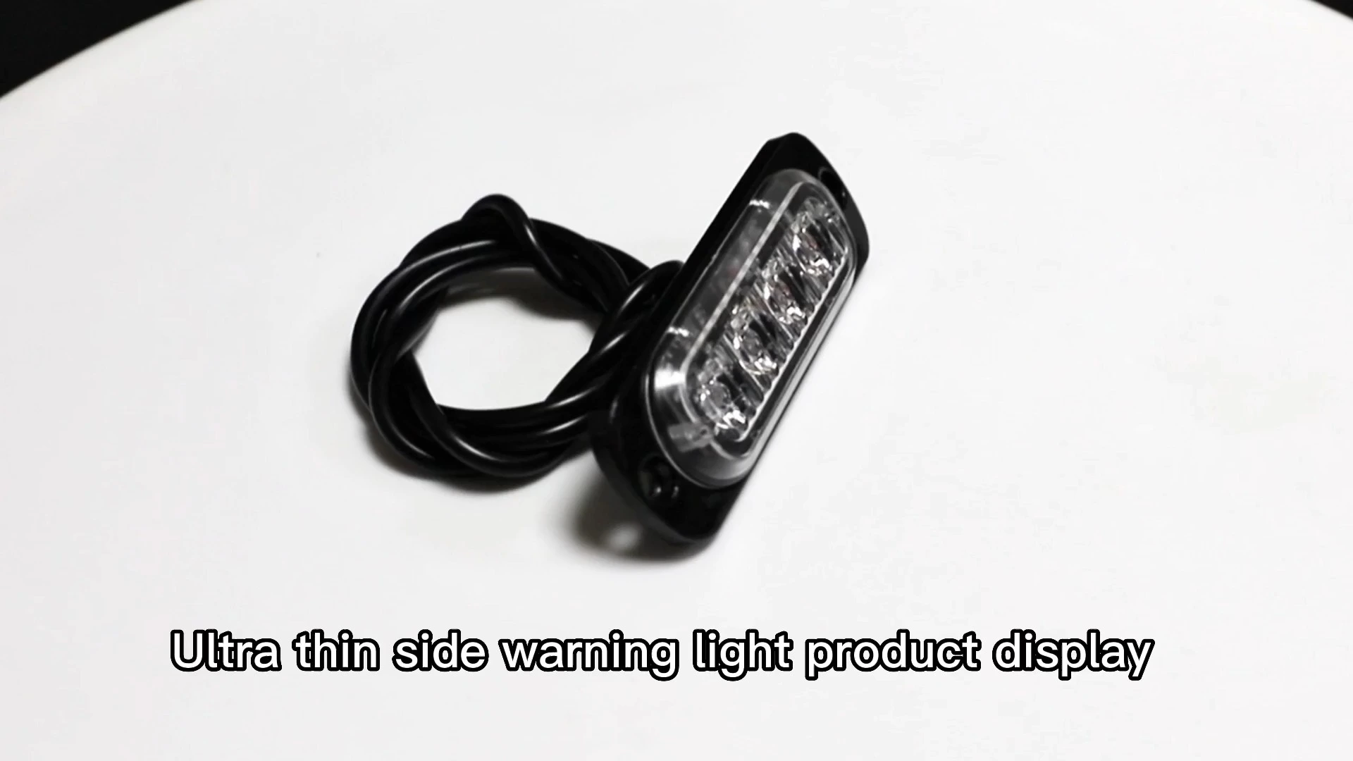 Leadway High Visibility Ultra-Thin Side Marker Lights - Durable LED Warning Lights for Trucks/Trailers 1