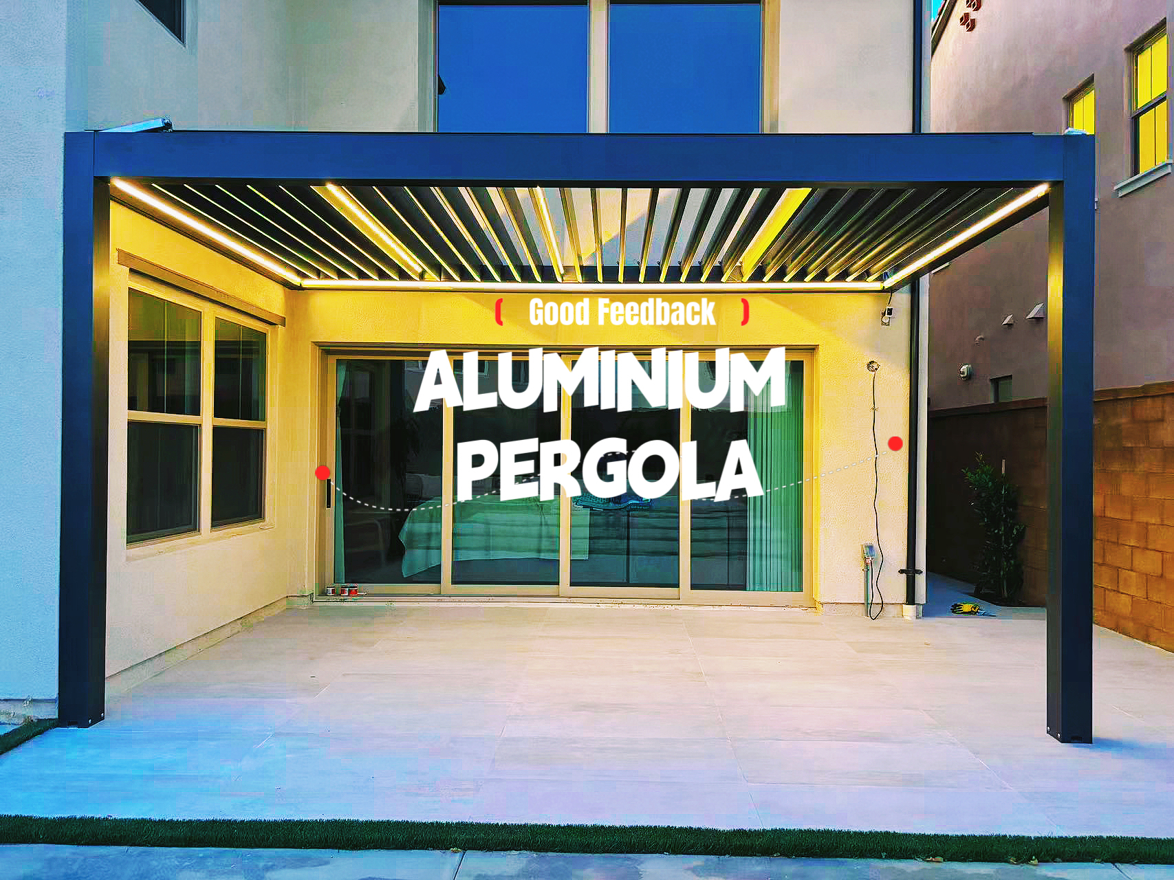 Maklum balas pelanggan mengenai pergola luar oleh pengeluar pergola sunc