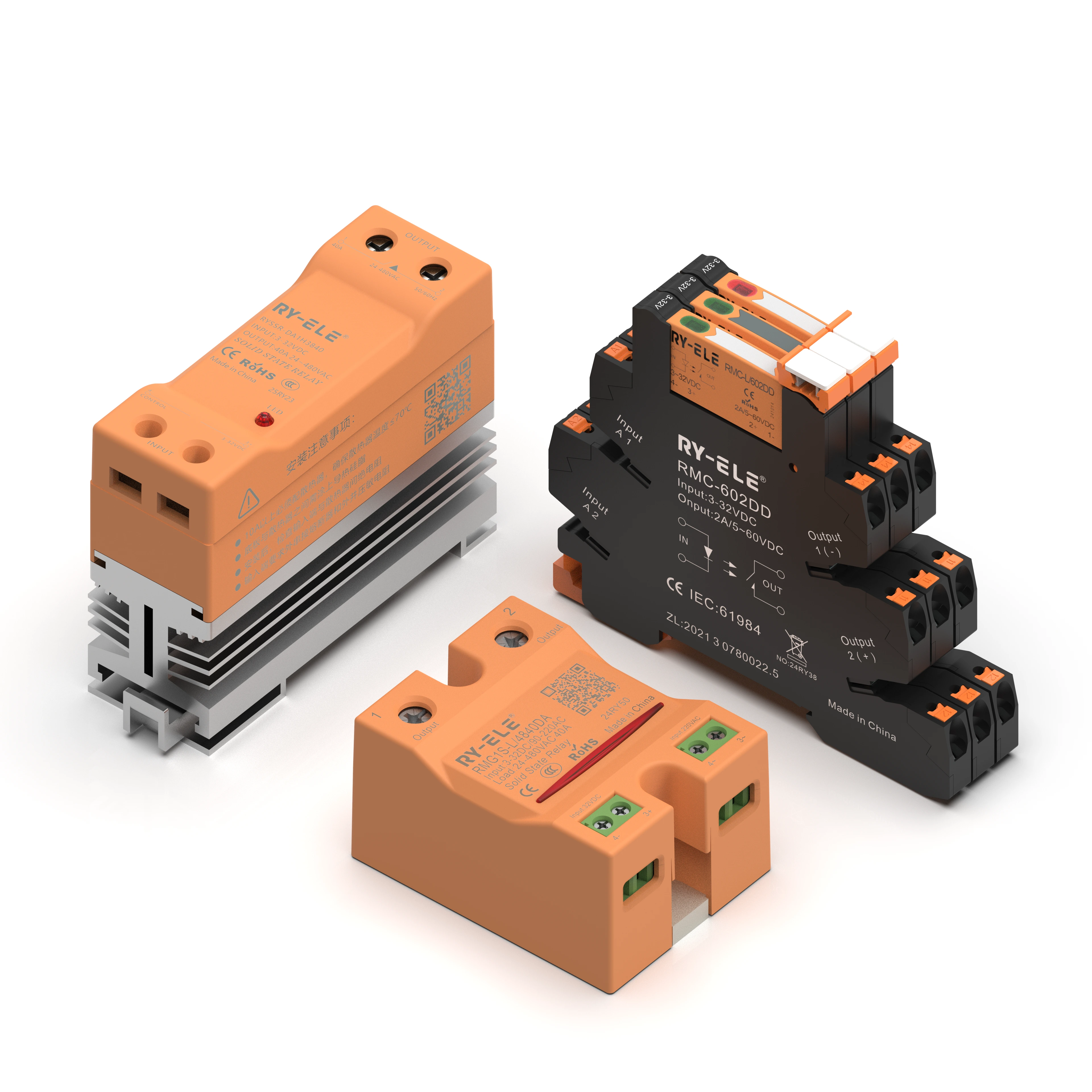 ما هو مرحل الحالة الصلبة ولماذا يتفوق على المرحلات الميكانيكية في الأتمتة  الصناعية؟ | RY-ELE, image size:3840x3840