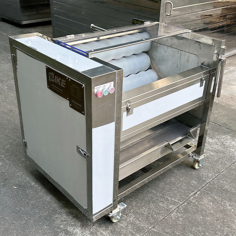 Kompakte Wurzel-Gemüse-Waschmaschine mit Pinselwalzen KT-Wn300 2