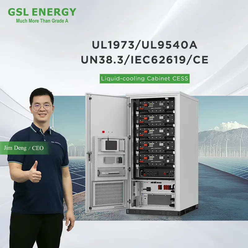 GSL-CESS-125kVA/232kWh Liquid Cooling C&I Energy Storage System 1