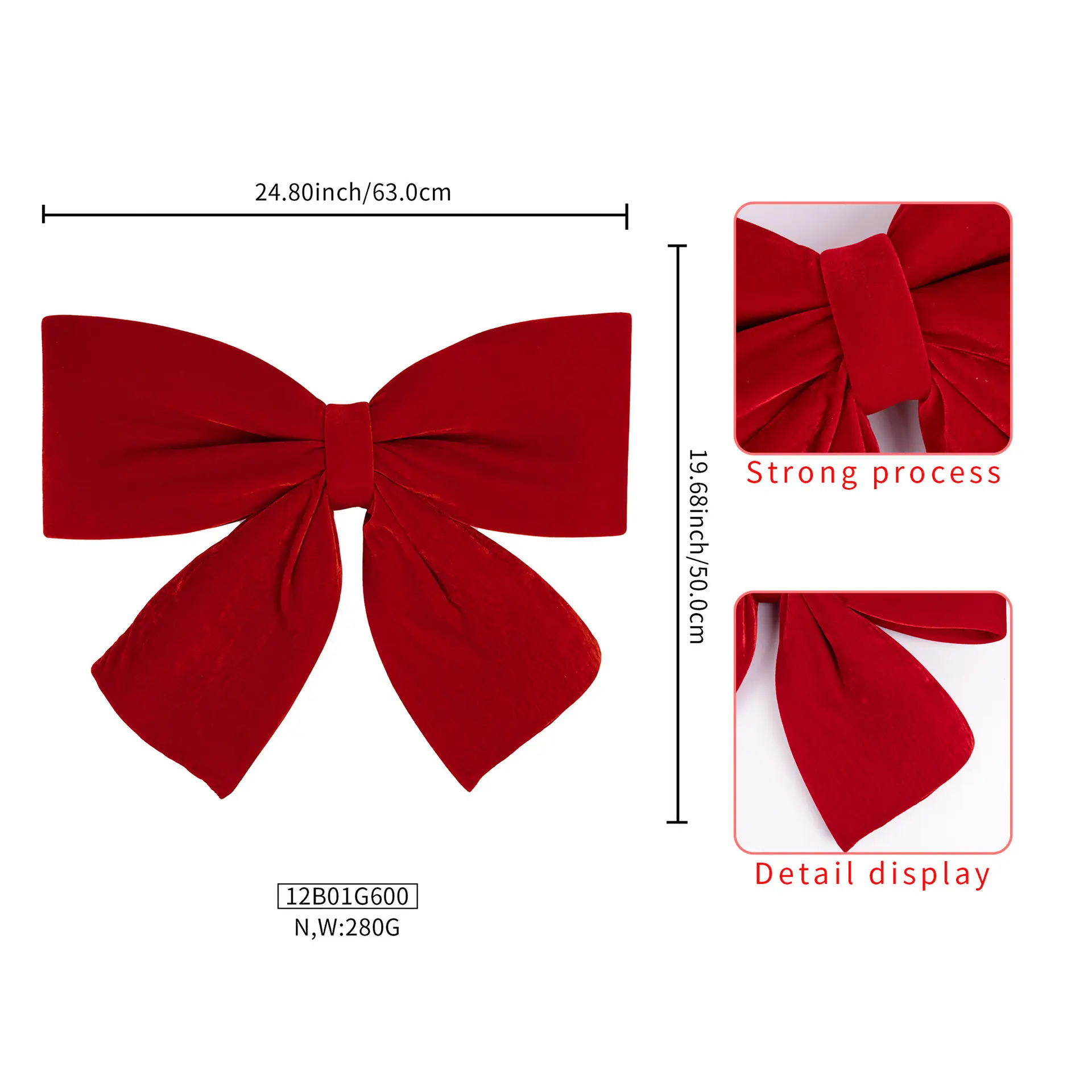 Christmas Bows and Ribbons Product Wholesale - MSD Bow 2