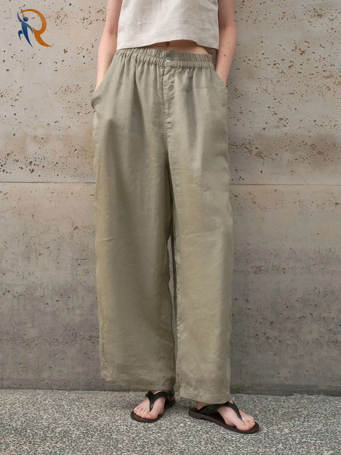 Women’s Cotton Linen Pants 1