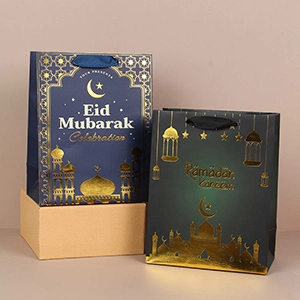 ‌Festive Daily‌ eid mubarak bolsas de regalo de papel diarias para celebraciones islámicas 1