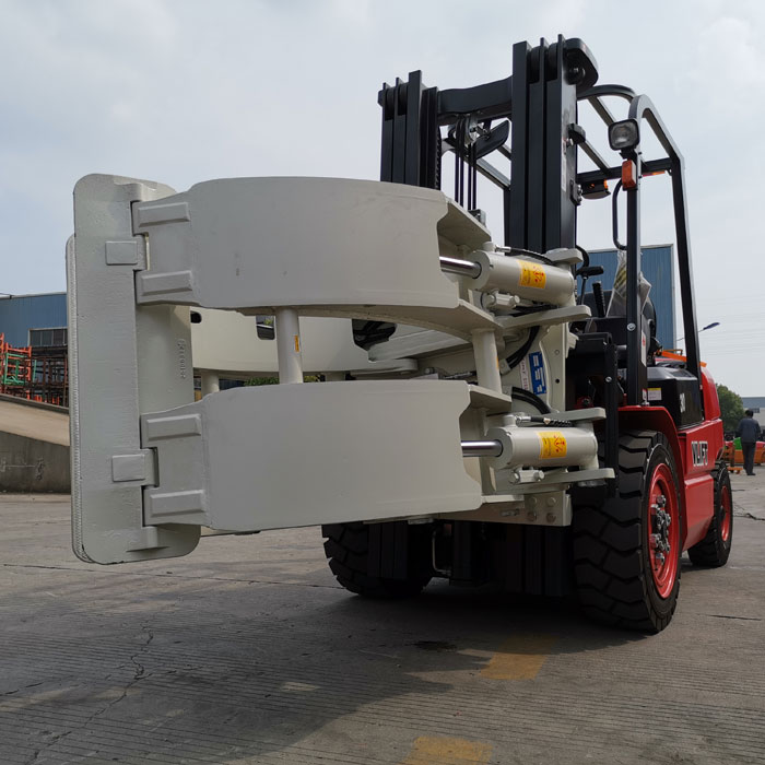 Vlift paper roll clamp for 3.5 ton diesel forklift 2