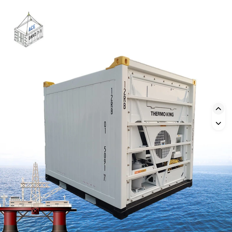 LR BV Certified 10ft DNV 2.7-1 Standard Offshore Refrigerated Reefer Chiller Container for Sale 1