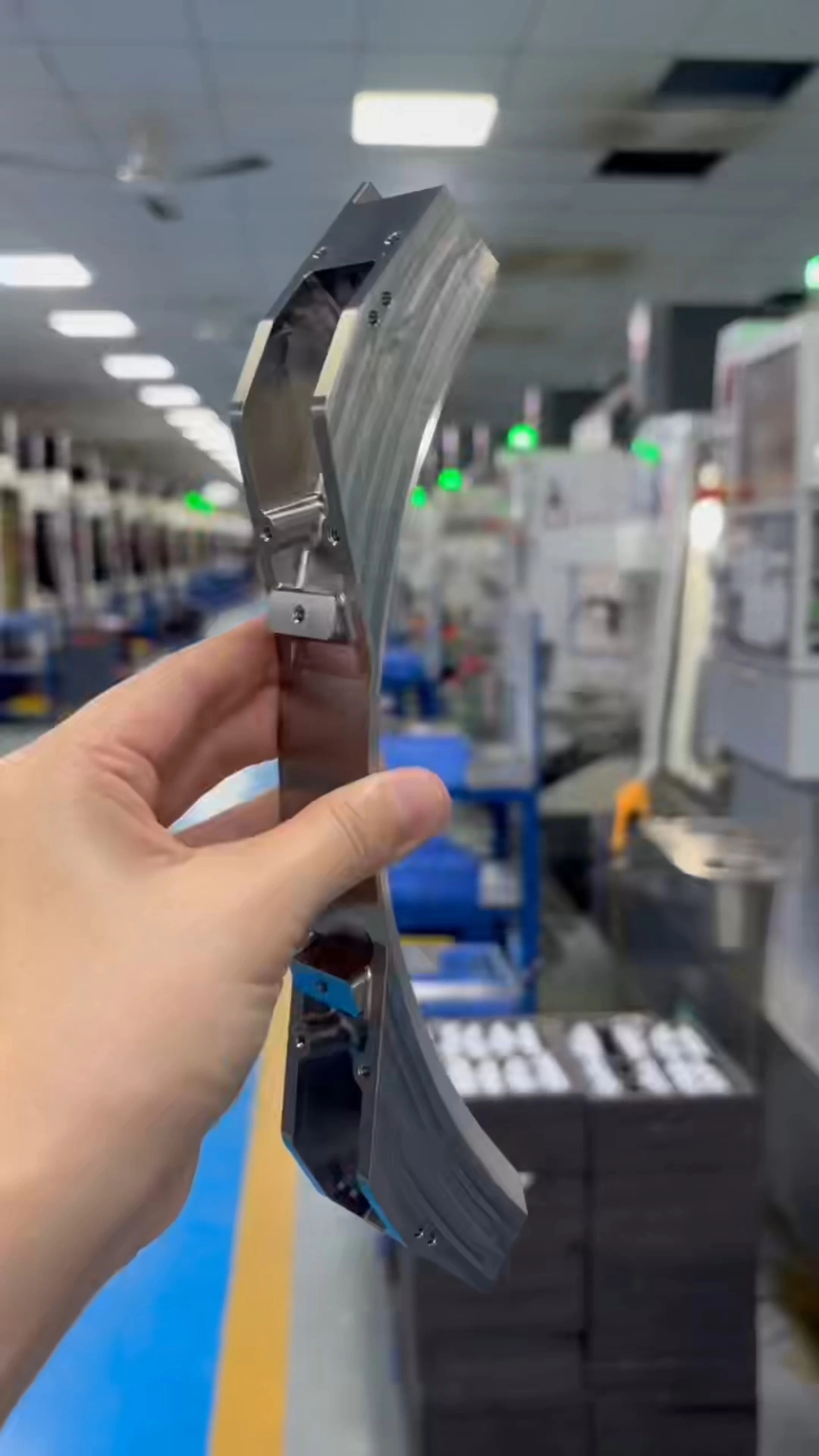 Custom hardware - machined fixing brackets, connecting frames 1