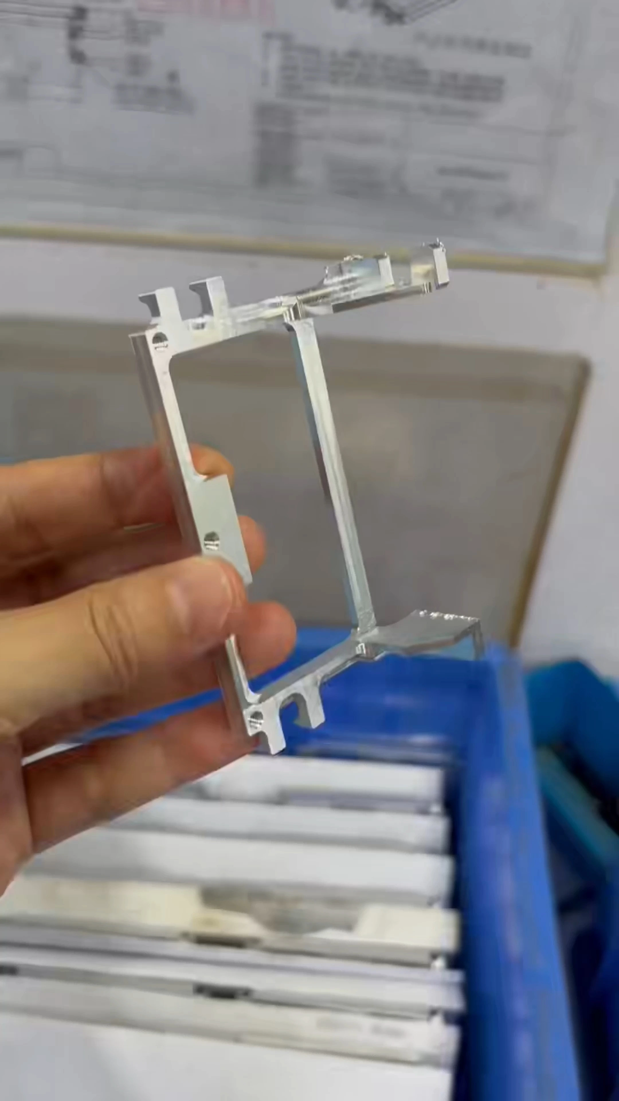 Customized mechanical frame parts made of aluminum alloy 1