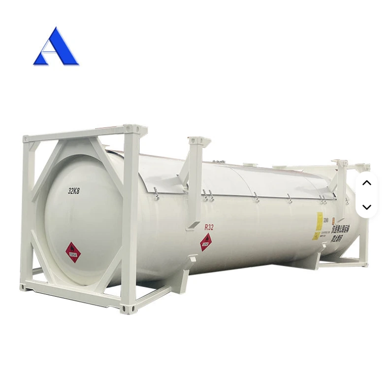 ASME Standard 20ft T50 Tank Container 18 Bar Working Pressure for LPG 1