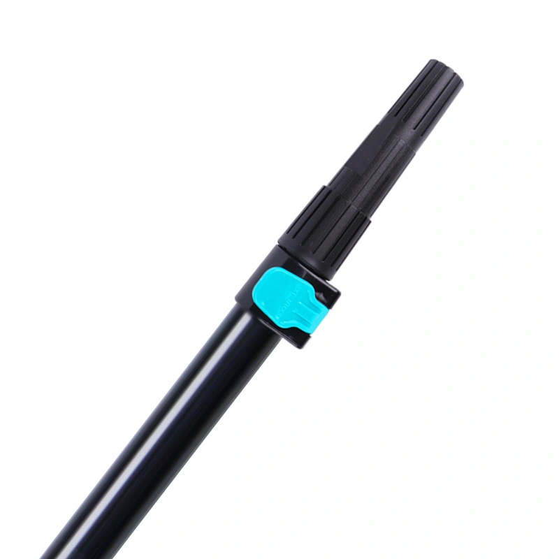 ORIENTJOHN  2.5-10ft Multipurpose Sturdy Aluminum Alloy Telescopic Pole with Flip Lock Design for Wall Painting Anti-Rust on Equipment Surface 1