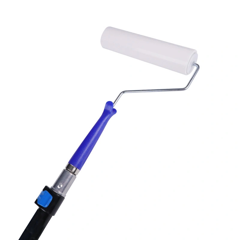 Tearable PE blue and white adhesive dust roller, 4-inch, 6-inch, 8-inch, 10 inch, 12 inch dust-free workshop industrial dust removal roller 1