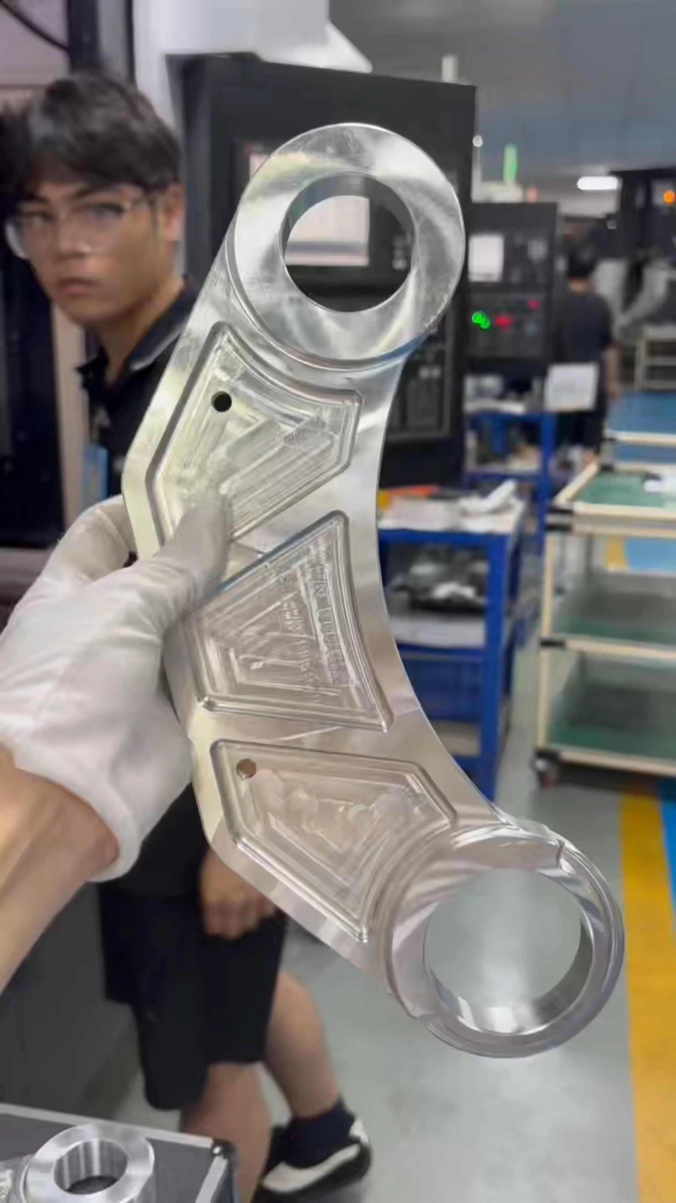 CNC machining custom motorcycle parts 1