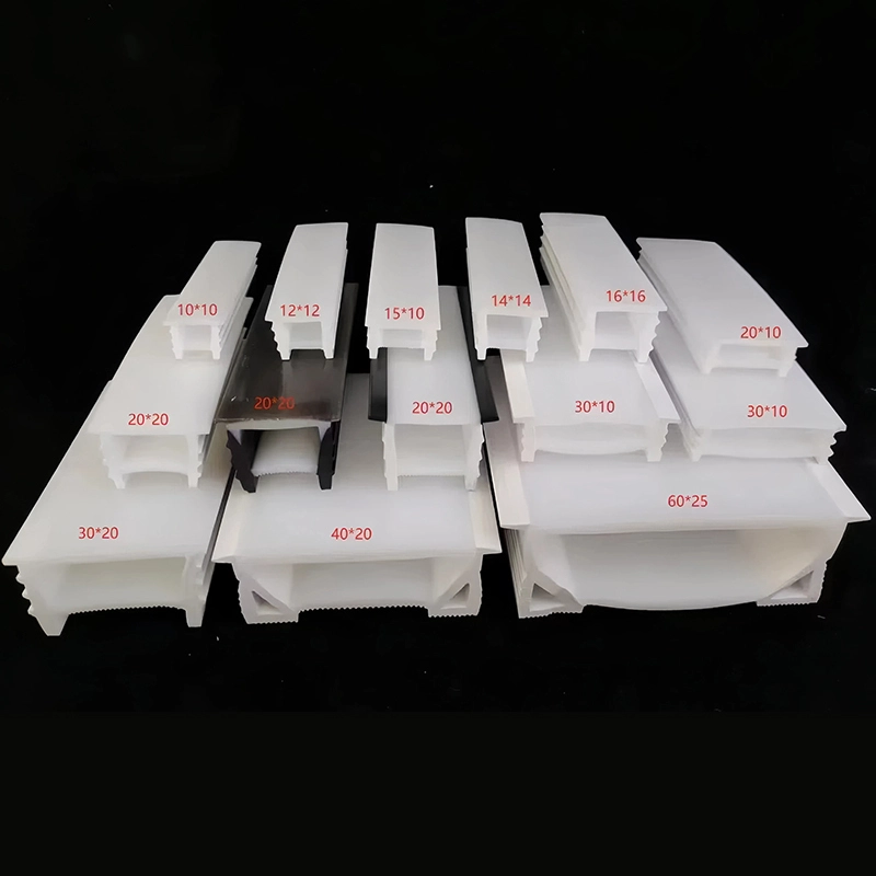 Multiple Silicone Tubing Models for Various LED Strip Installations