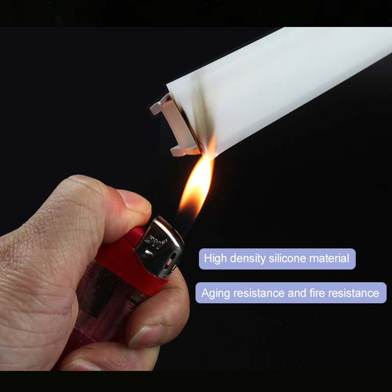 Tubo LED de silicona 100% puro: flexible, impermeable, retardante de la llama