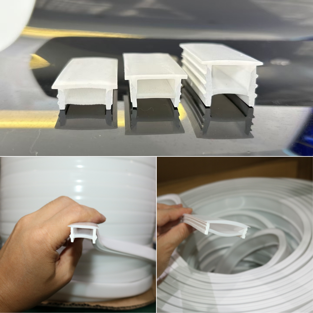 Cubierta LED de silicona aplicada en el proyecto de iluminación de renovación del hogar