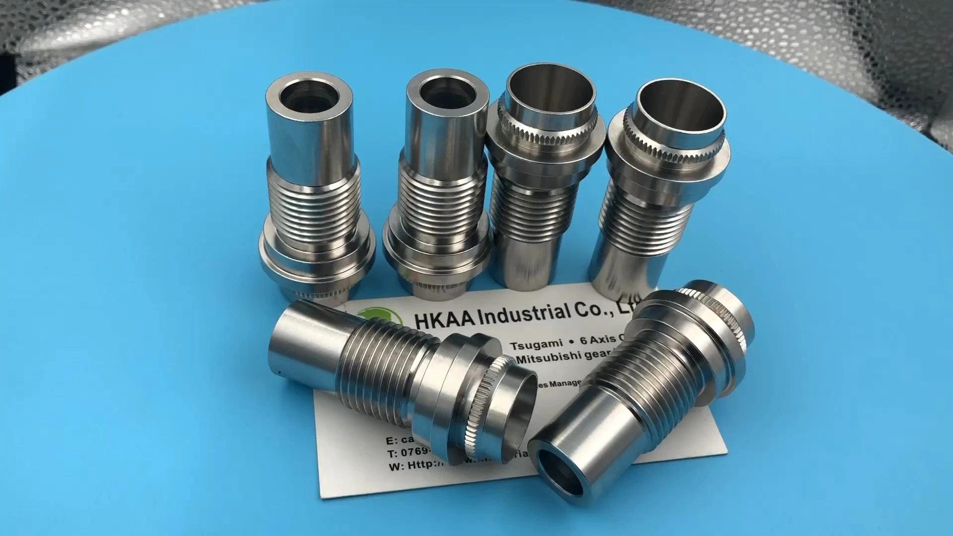 High Quality CNC Machined Splined Shaft 1