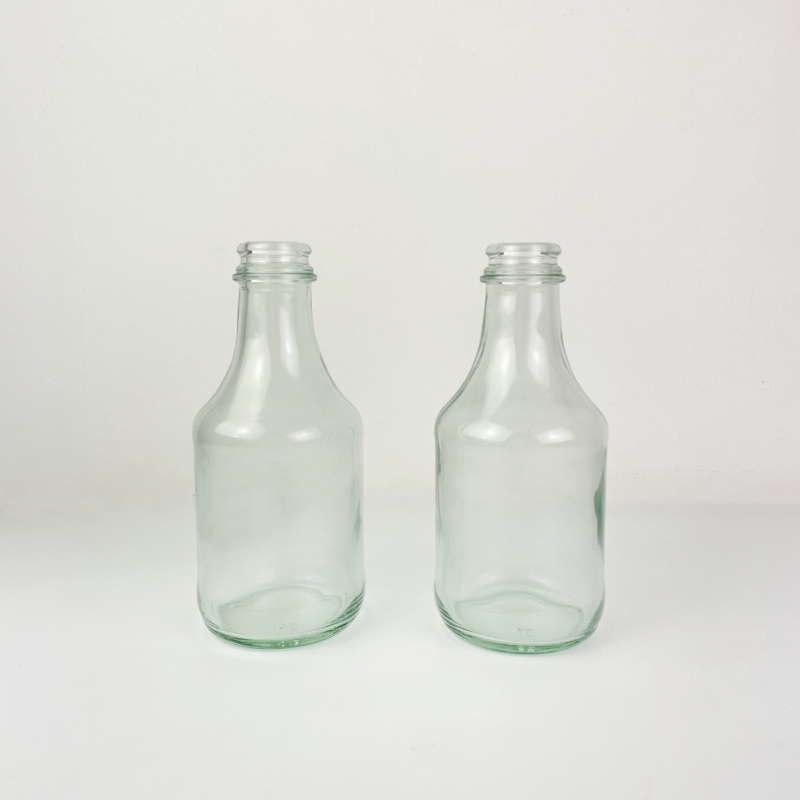 Normal flint 7oz glass sauce bottle with high quality 1