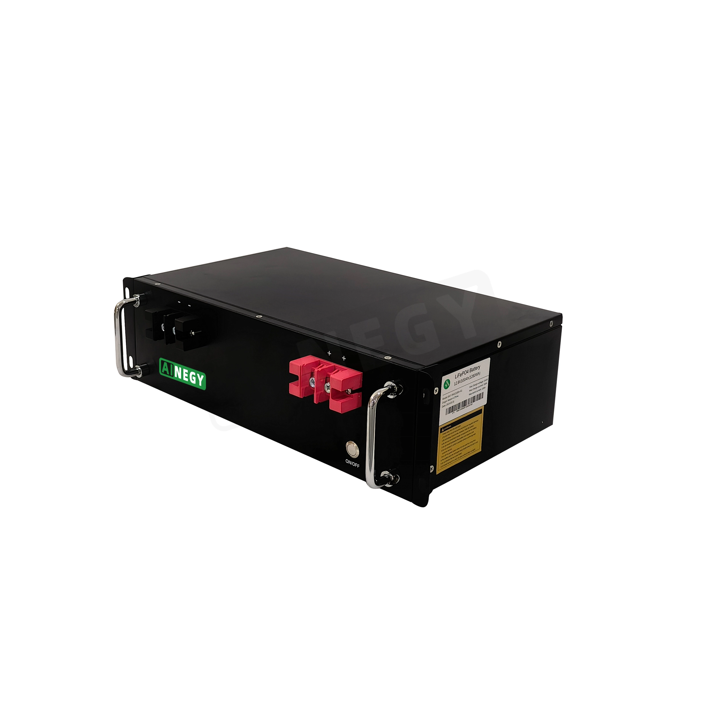 1.28KWh12.8V100Ah Rack Mount solar energy storage battery LiFePO4 battery for Residential 1