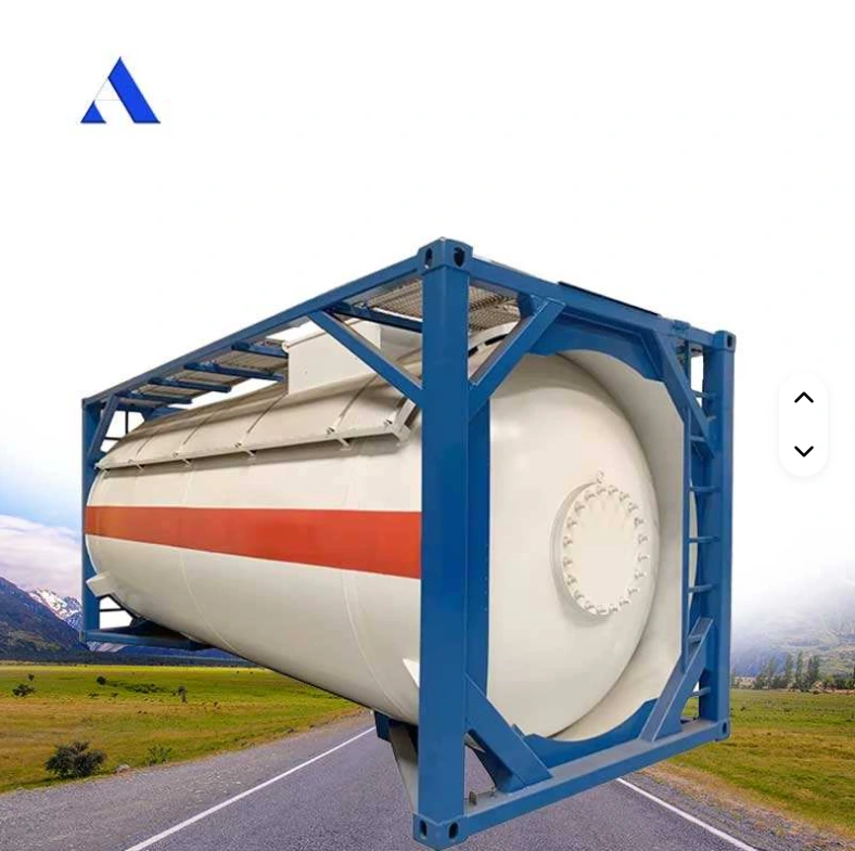 ASME Standard Liquid Ammonia Gas ISO T50 20ft Storage Tank Container for LPG 1
