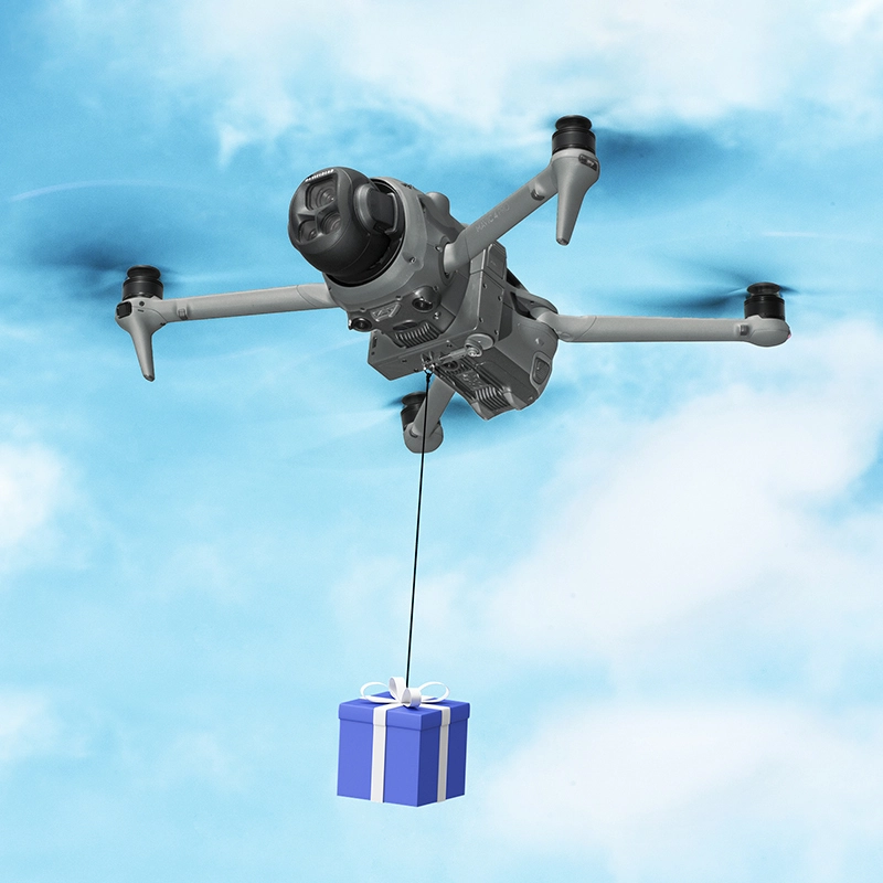 DJI Mavic 4 Pro的Startrc无人机有效载荷设备空调系统