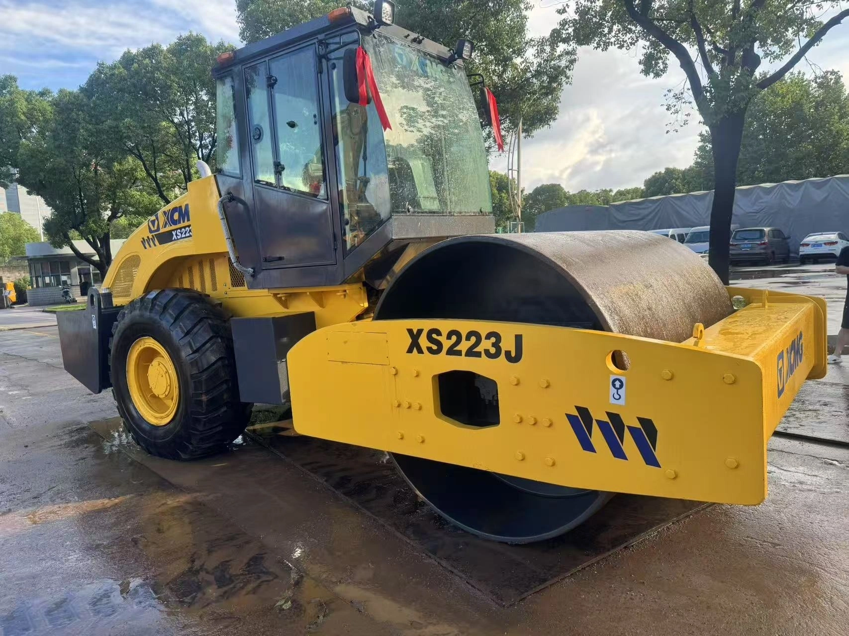 2019 XCMG XS223J Utilisé rouleau de route Rouleau à tambour simple Rouleau vibratoire de haute qualité 1