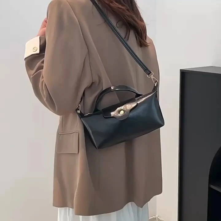 Bolso simple y de moda, nuevo bolso de hombro único liviano, bolso de cuerpo cruzado versátil y portátil 1