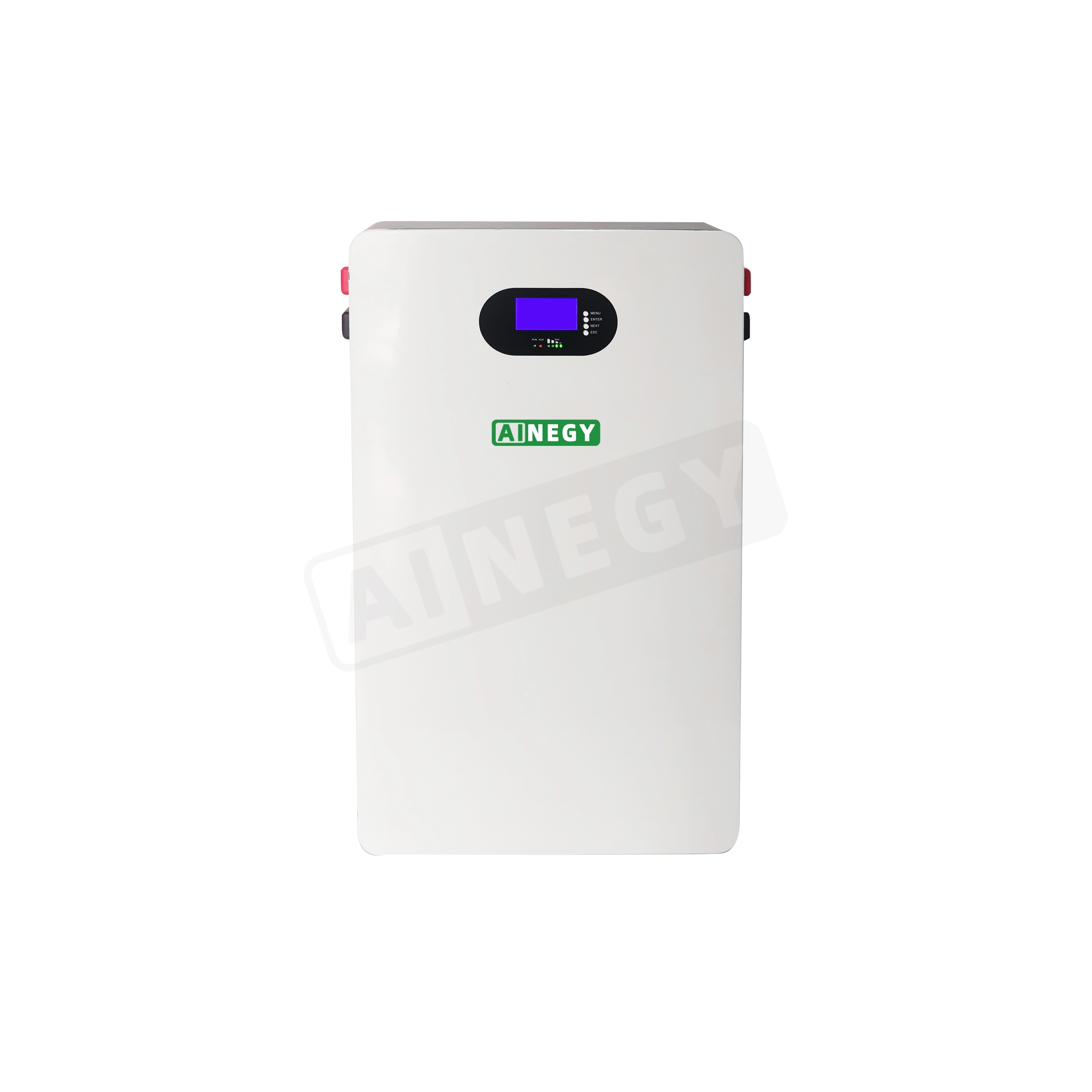 51.2V200Ah para el sistema de almacenamiento de energía doméstica Montaje de pared LIFEPO4 Batería de almacenamiento de energía 1