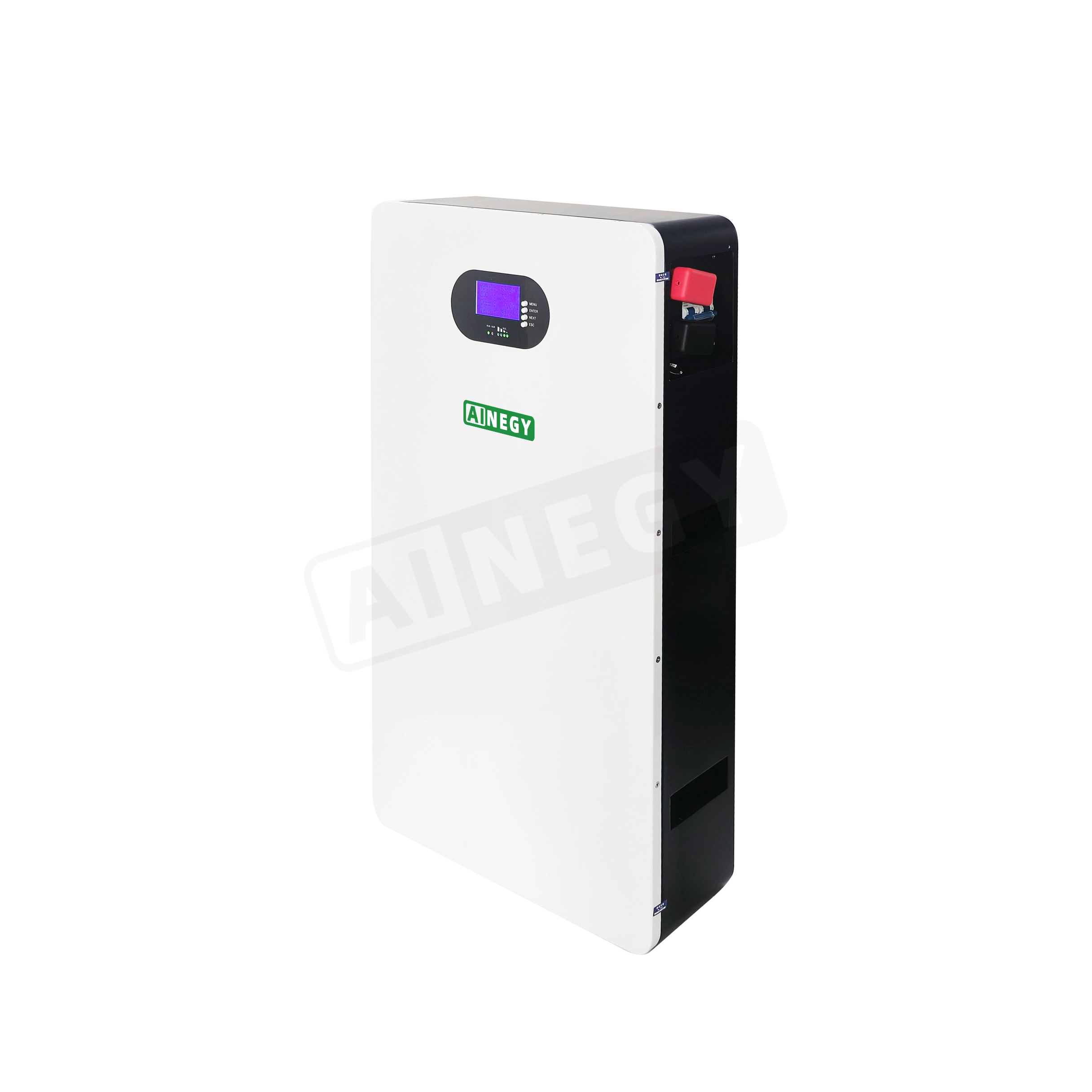 Montaje de pared 51.2V200AH para el sistema de almacenamiento de energía doméstica Lifepo4 Batería de almacenamiento de energía 1
