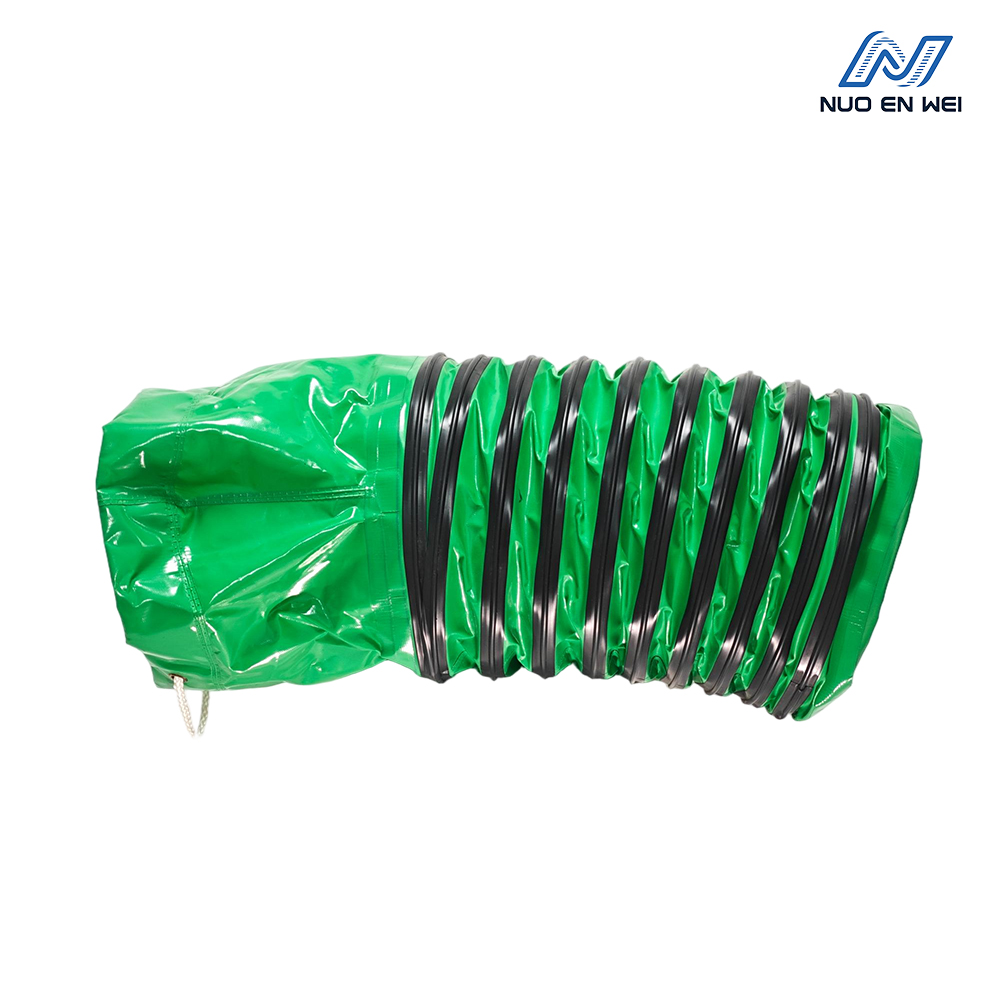 Conductos de ventilación de PVC industrial: tubería de conducto flexible resistente a la lágrima, retardante de fuego (100 mm-1500 mm) | Nuoenwei 2