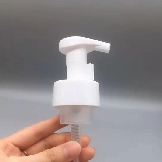 Pompa busa ergonomis untuk penggunaan sehari -hari - pompa busa premium dengan pengeluaran halus untuk produk cair 1