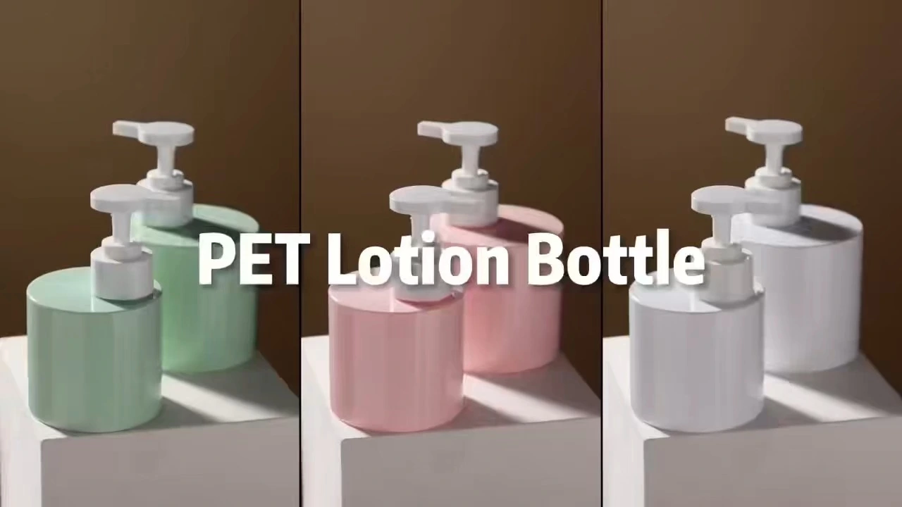 PET Plastic Jars with Pump: Wholesale White Design for Packaging Solutions 1
